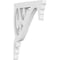 Ekena Millwork Carrillo Architectural Grade PVC Bracket, 5/8"W X 4"D X 6"H BKTP01X04X06CI - alternate 1